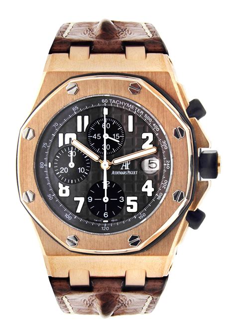 audemars piguet royal oak offshore grand prix rose gold replica|royal oak offshore collection codes.